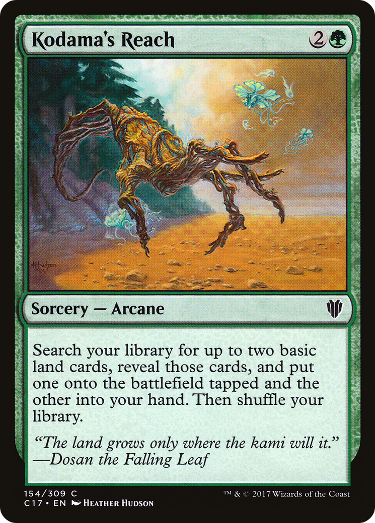 Kodama's Reach (C17-154) [Commander 2017]