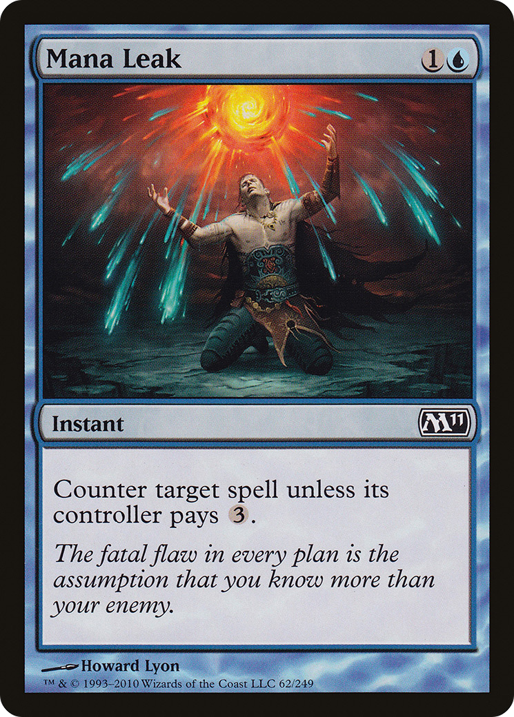 Mana Leak (M11-062) [Magic 2011] Foil