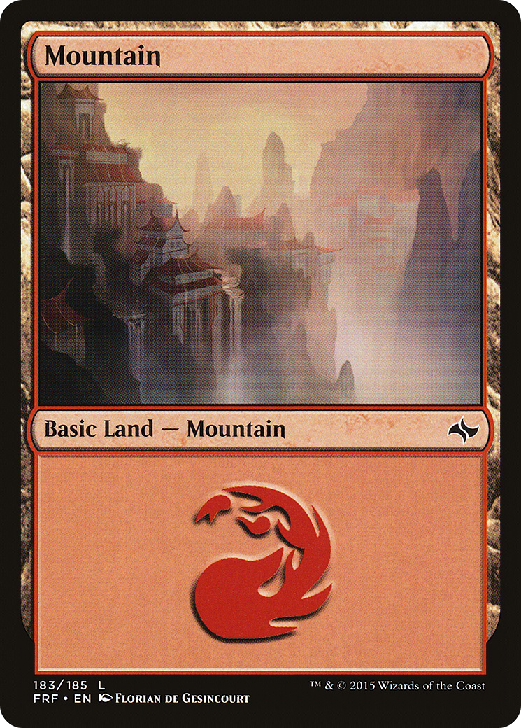 Mountain (FRF-183) [Fate Reforged] Foil