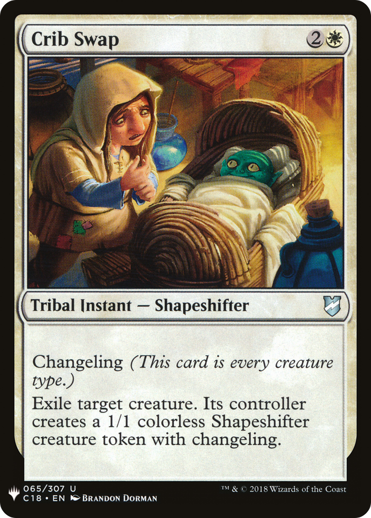 Crib Swap (C18) (LIST-C18-65) [The List]