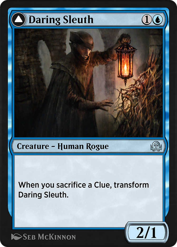 Daring Sleuth // Bearer of Overwhelming Truths (SIR-059) [Shadows over Innistrad Remastered]