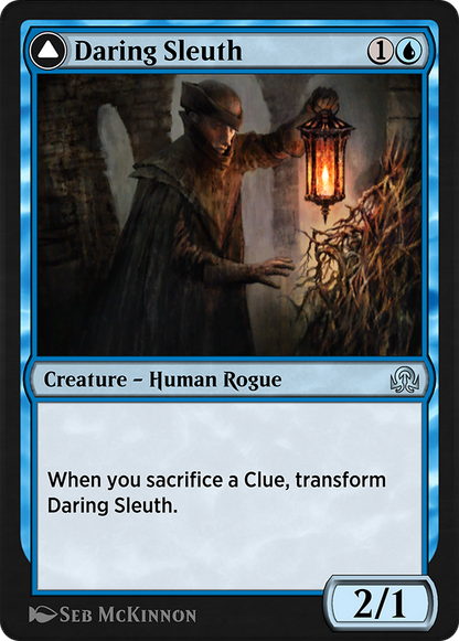 Daring Sleuth // Bearer of Overwhelming Truths (SIR-059) [Shadows over Innistrad Remastered]