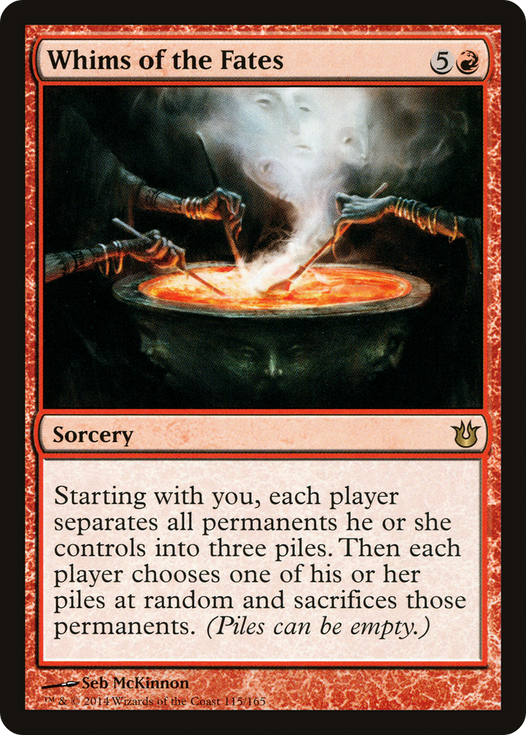 Whims of the Fates (BNG-115) [Born of the Gods]