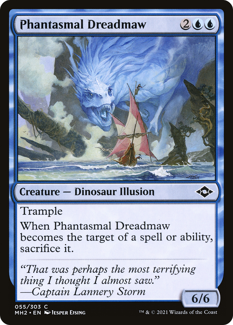 Phantasmal Dreadmaw (MH2-055) [Modern Horizons 2] Foil