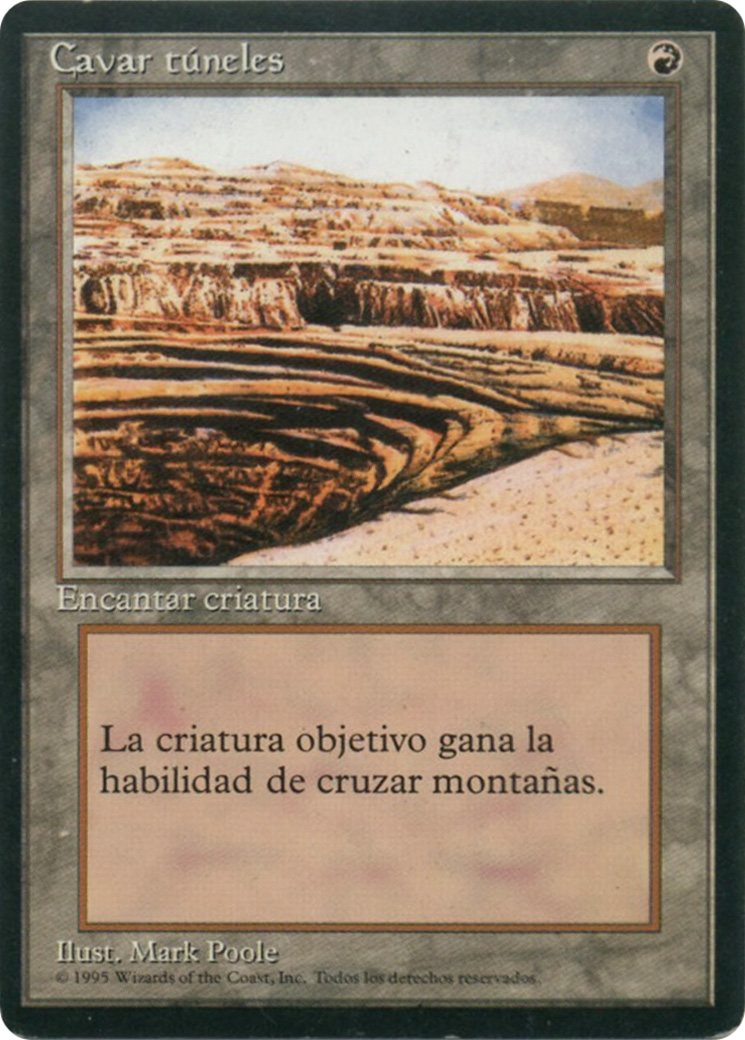 Burrowing [Fourth Edition Foreign Black Border]