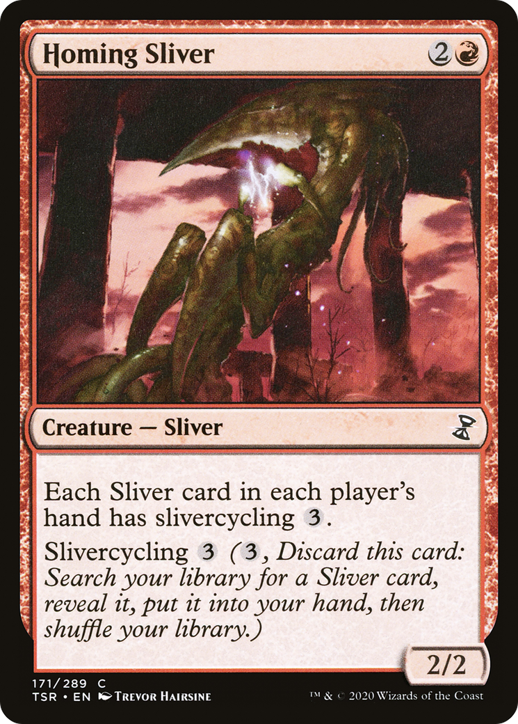 Homing Sliver (TSR-171) [Time Spiral Remastered]