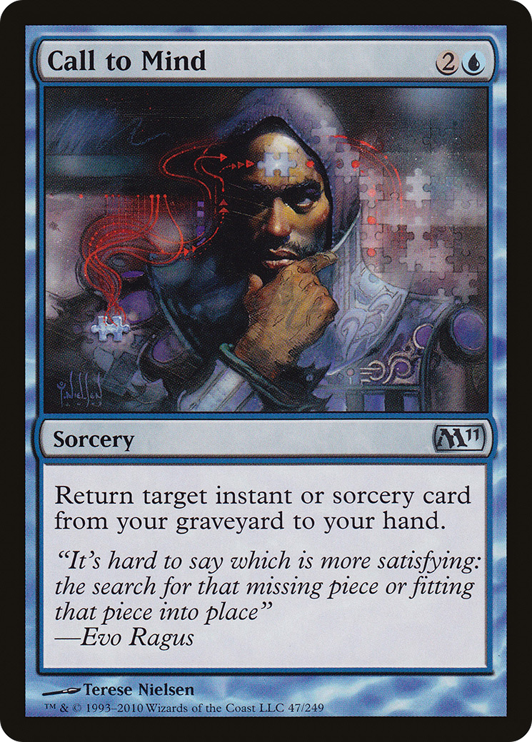 Call to Mind (M11-047) [Magic 2011] Foil