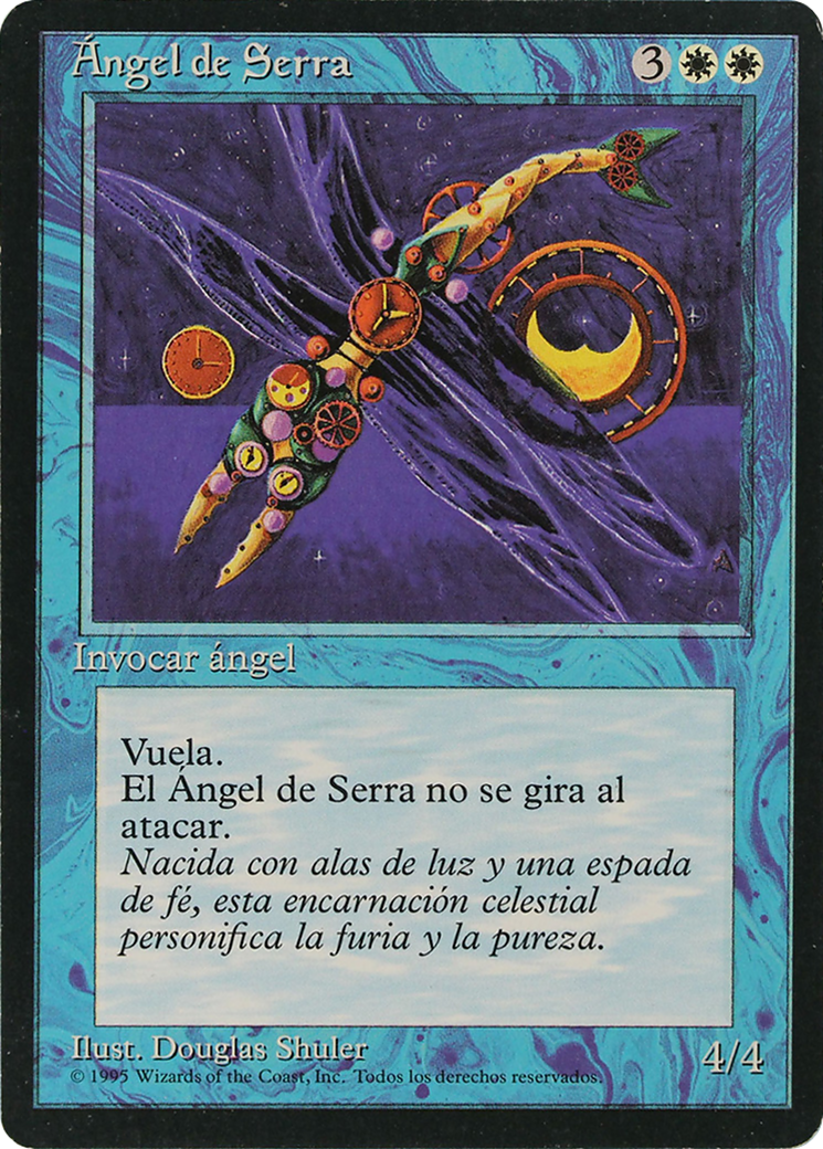 Serra Angel [Fourth Edition Foreign Black Border]