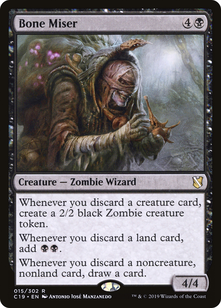 Bone Miser (C19-015) [Commander 2019]