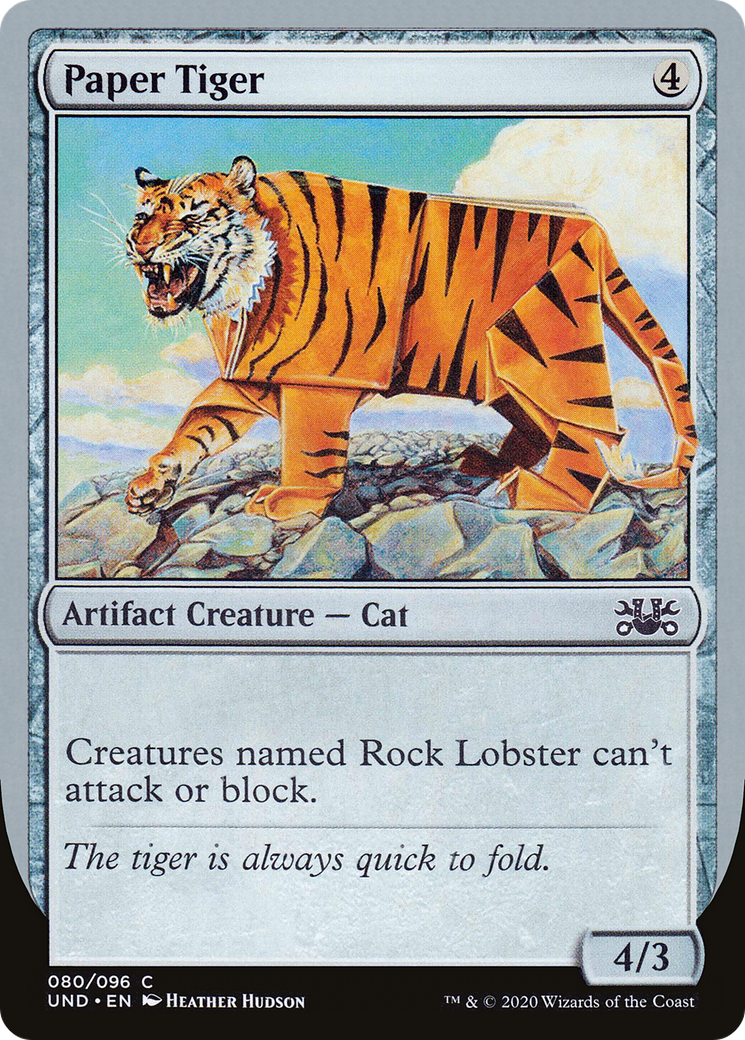 Paper Tiger (UND-080) [Unsanctioned]