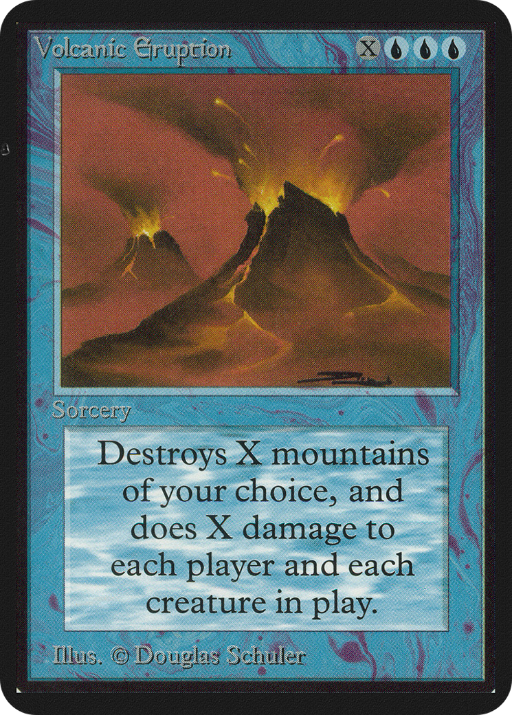 Volcanic Eruption [Limited Edition Alpha]