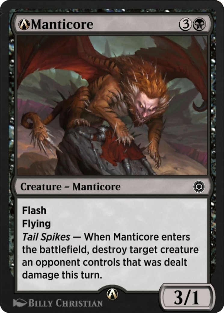 A-Manticore (HBG-A-163) [Alchemy Horizons: Baldur's Gate]