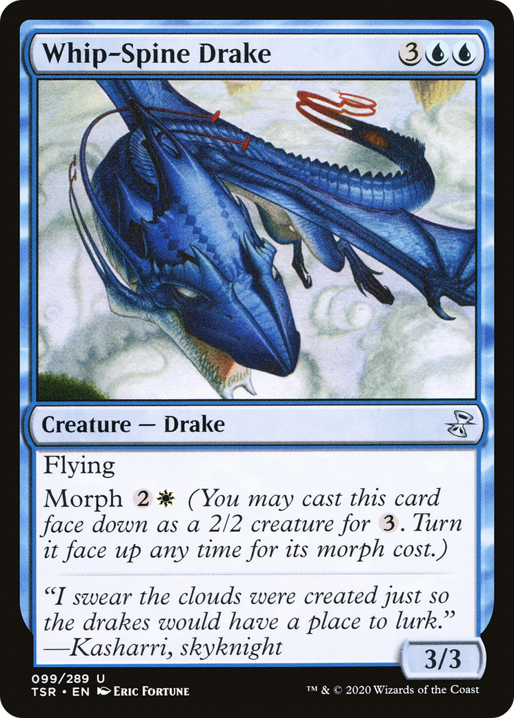 Whip-Spine Drake (TSR-099) [Time Spiral Remastered]