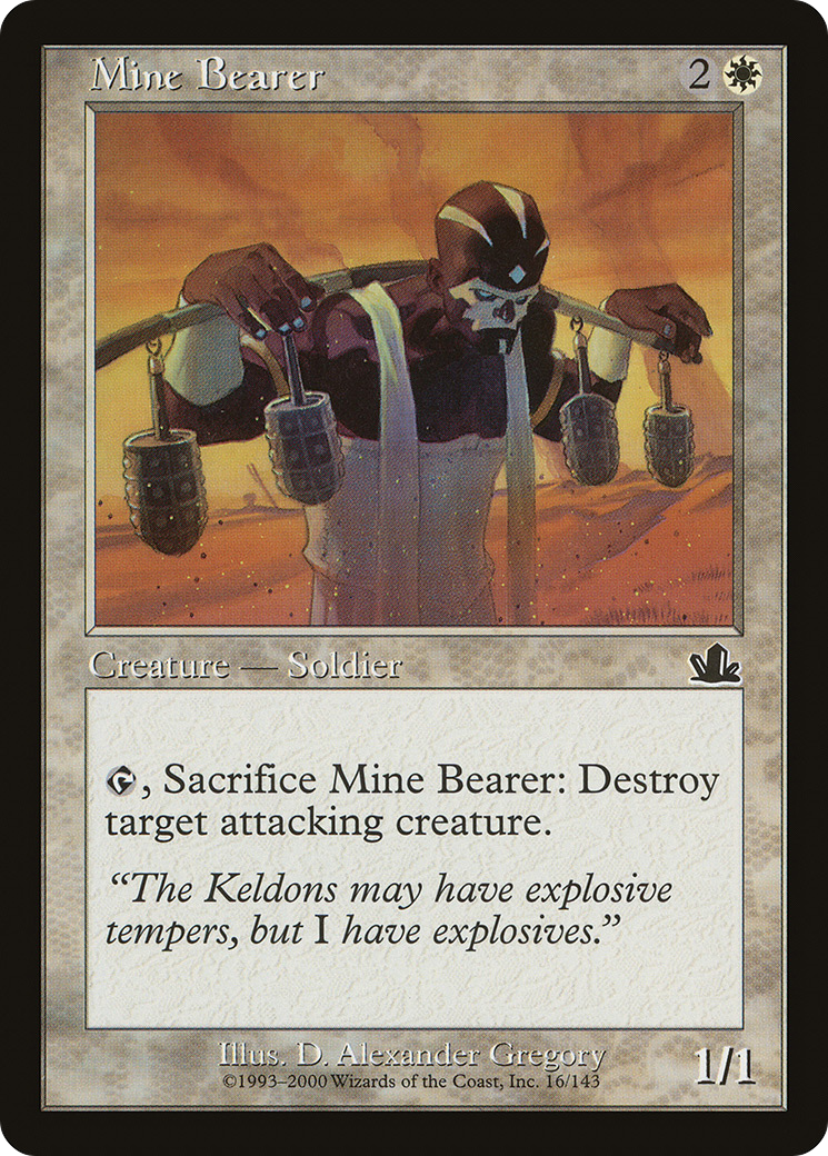 Mine Bearer (PCY-016) [Prophecy] Foil