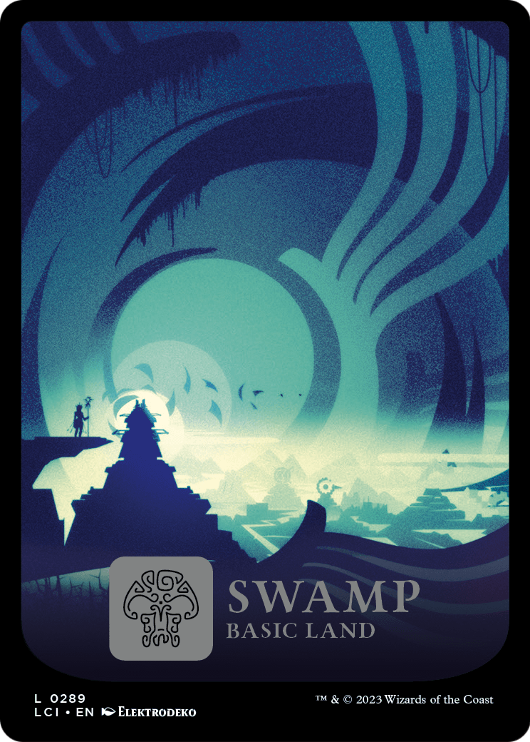 Swamp (LCI-289) [The Lost Caverns of Ixalan] Foil