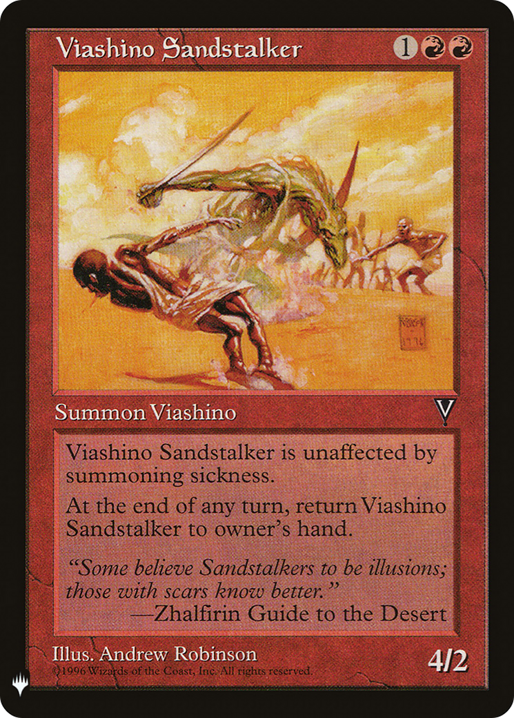 Viashino Sandstalker (LIST-VIS-100) [The List]