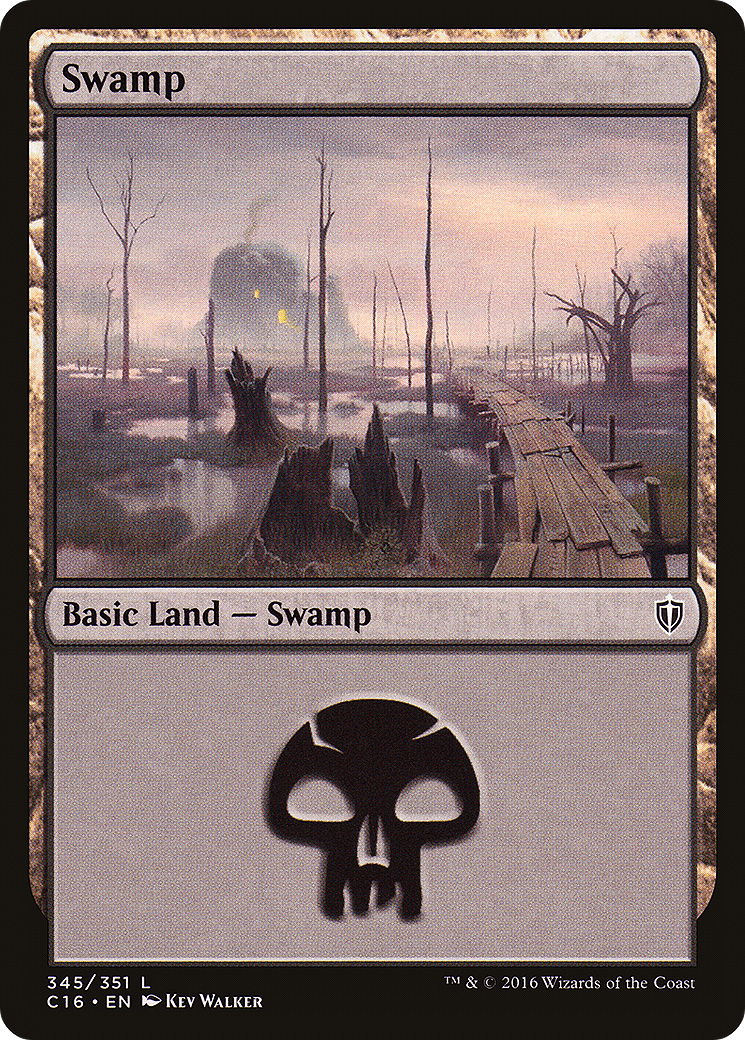 Swamp (C16-345) [Commander 2016]