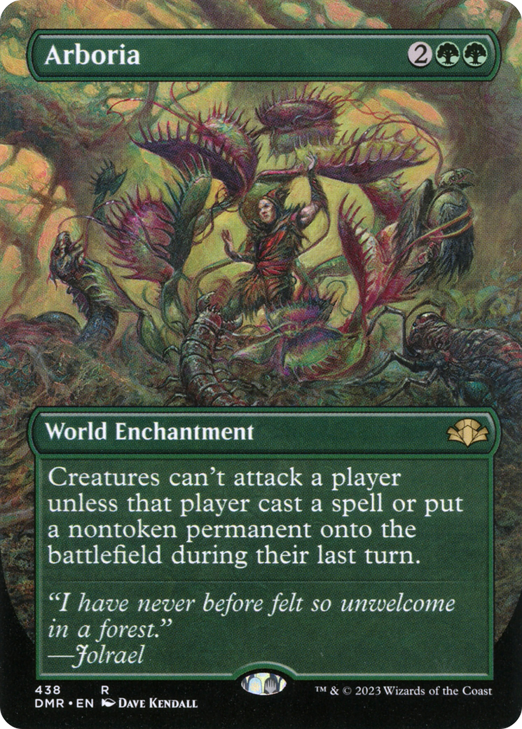 Arboria (Borderless) (DMR-438) [Dominaria Remastered] Foil