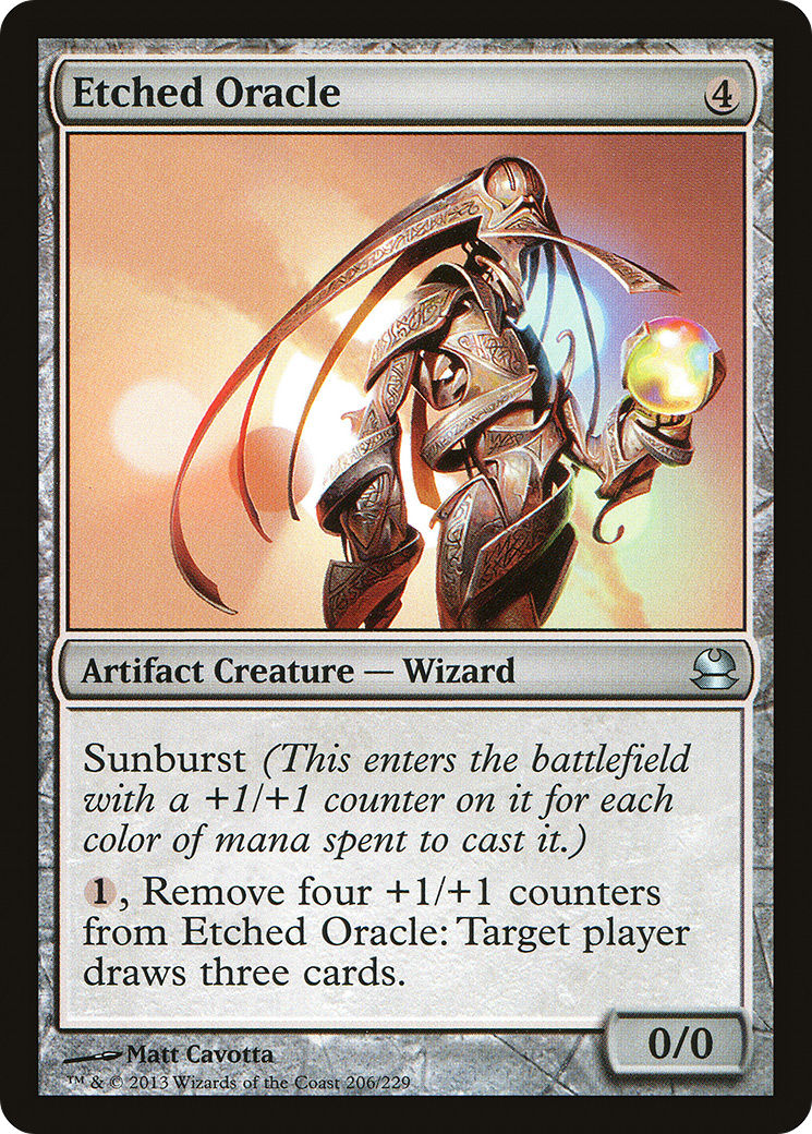 Etched Oracle (MMA-206) [Modern Masters]