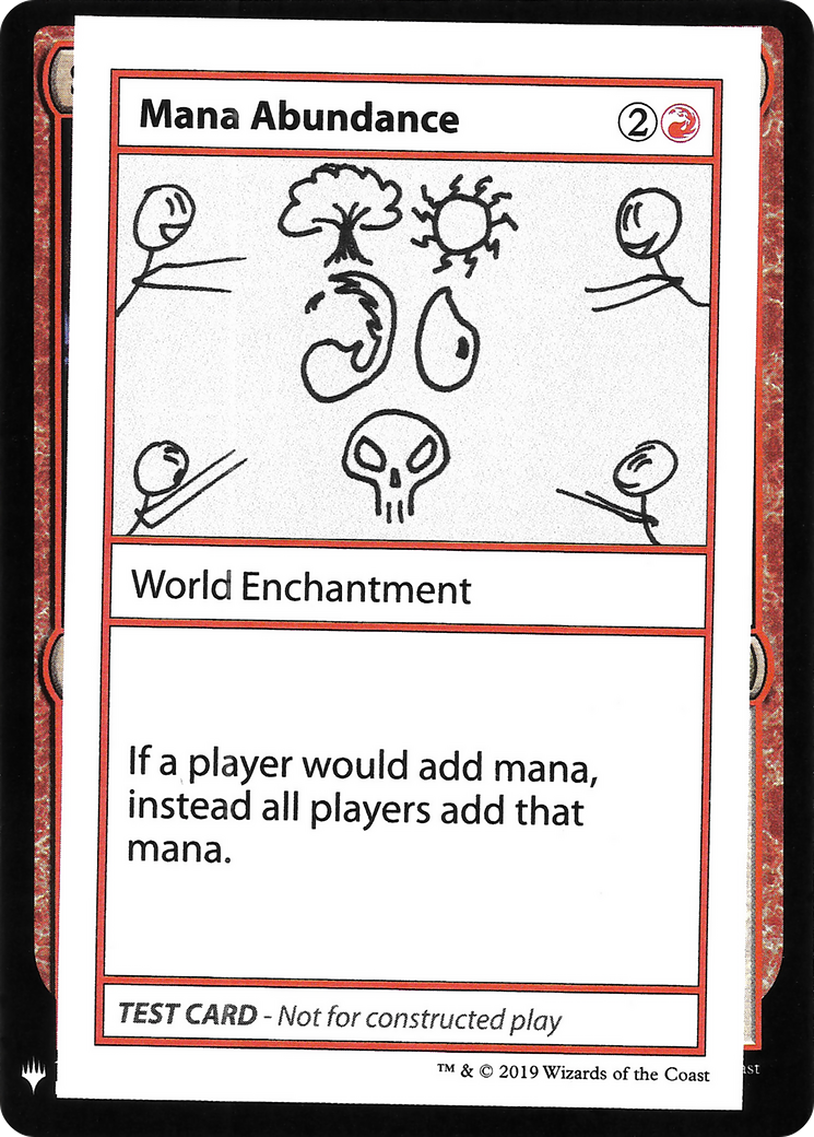 Mana Abundance [Mystery Booster Playtest Cards 2019]