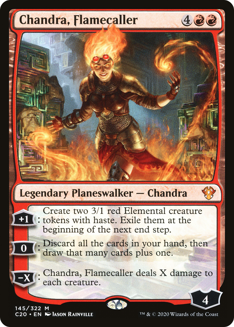 Chandra, Flamecaller (C20-145) [Commander 2020]