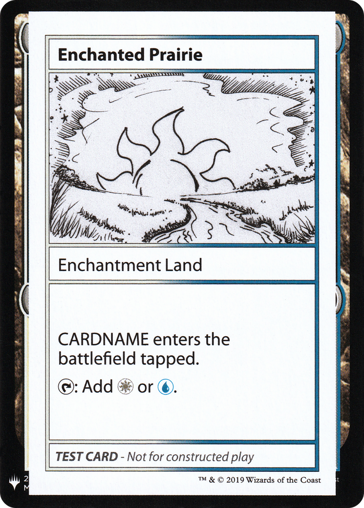Enchanted Prairie [Mystery Booster Playtest Cards 2019]