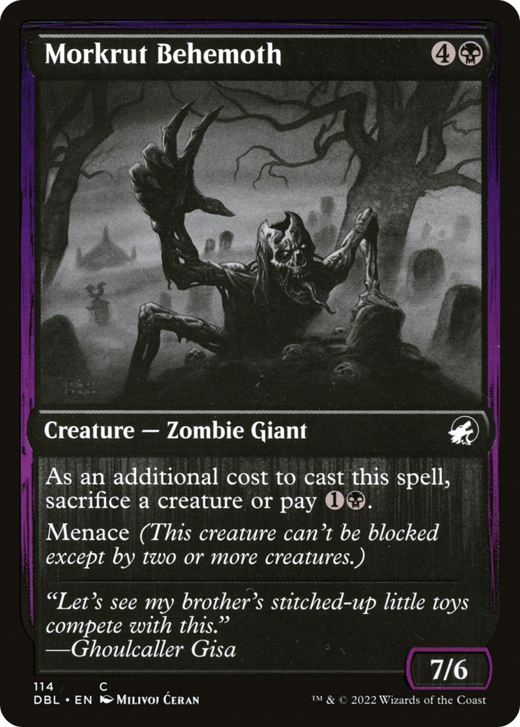 Morkrut Behemoth (DBL-114) [Innistrad: Double Feature]