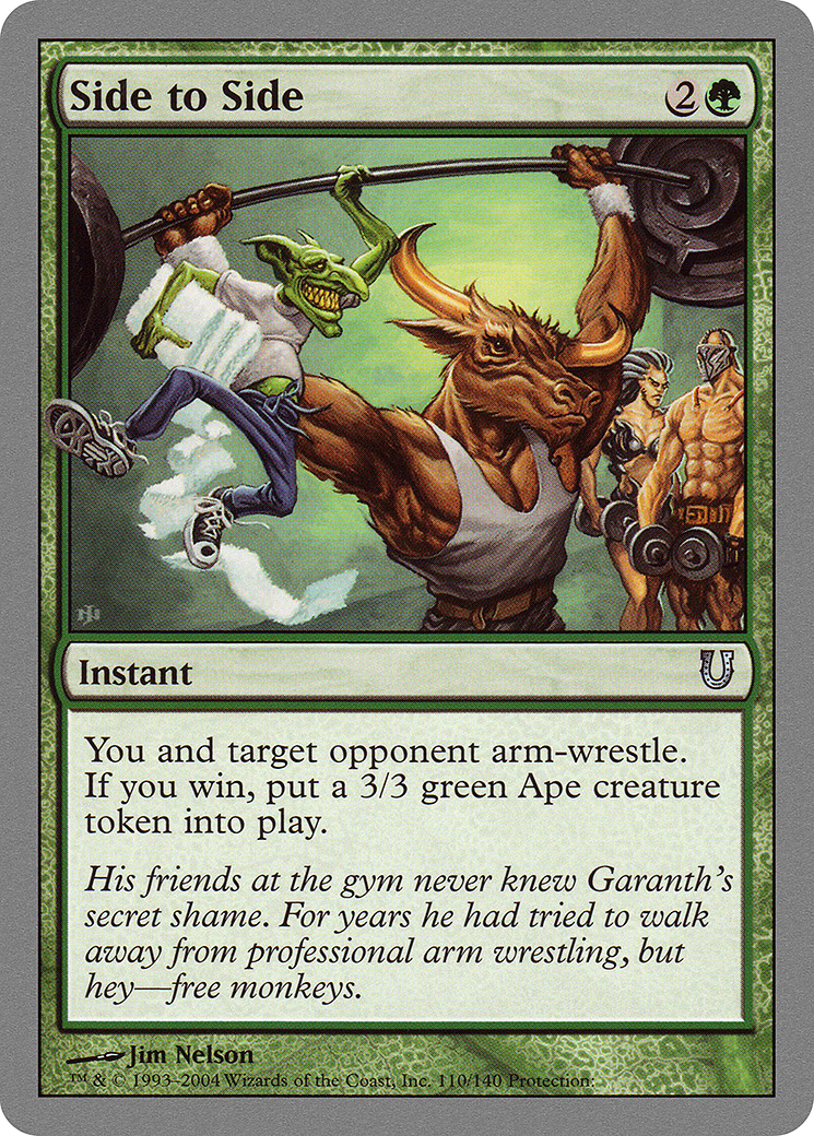 Side to Side (UNH-110) [Unhinged] Foil