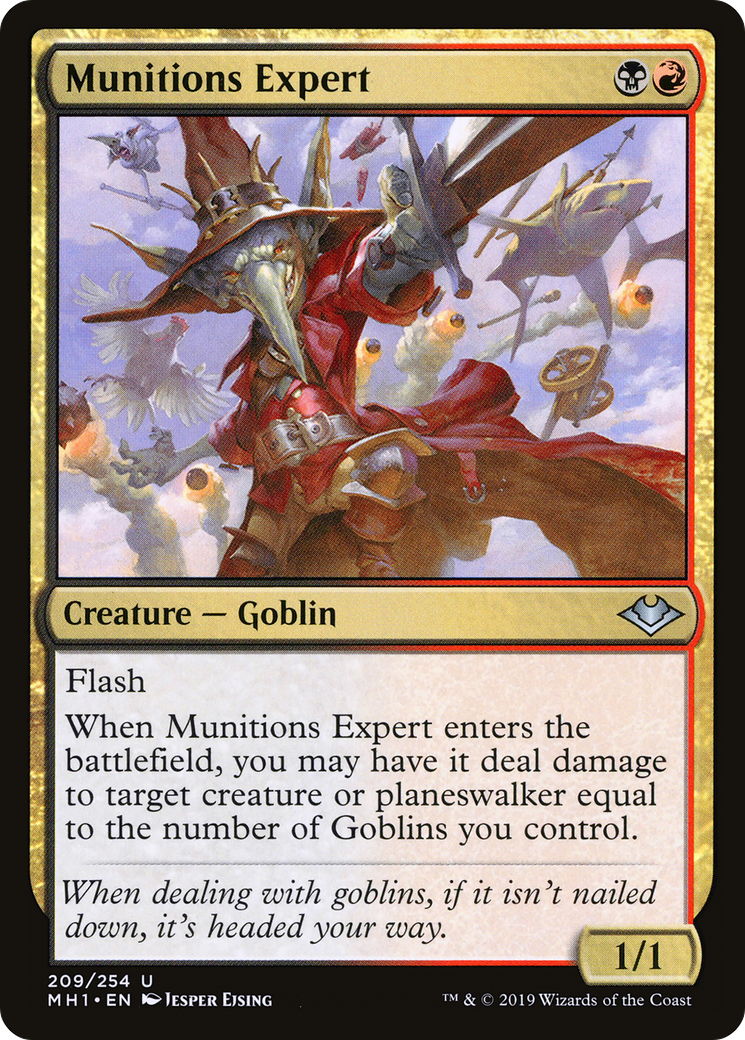 Munitions Expert (MH1-209) [Modern Horizons] Foil