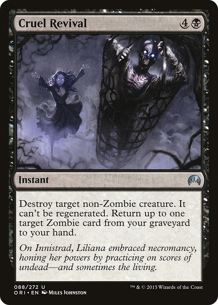 Cruel Revival (ORI-088) [Magic Origins] Foil