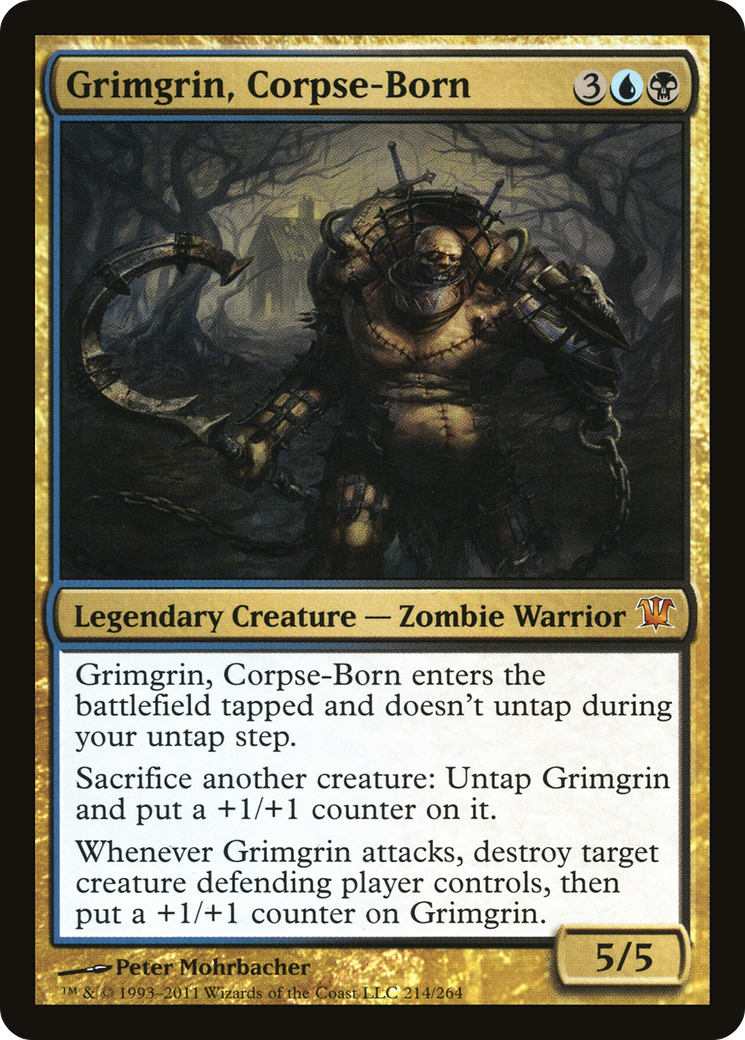 Grimgrin, Corpse-Born (ISD-214) [Innistrad] Foil