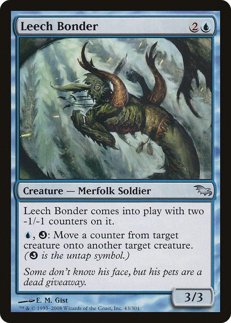 Leech Bonder (SHM-043) [Shadowmoor] Foil
