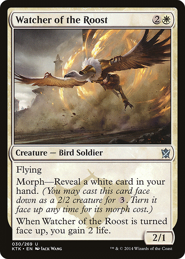 Watcher of the Roost (KTK-030) [Khans of Tarkir] Foil