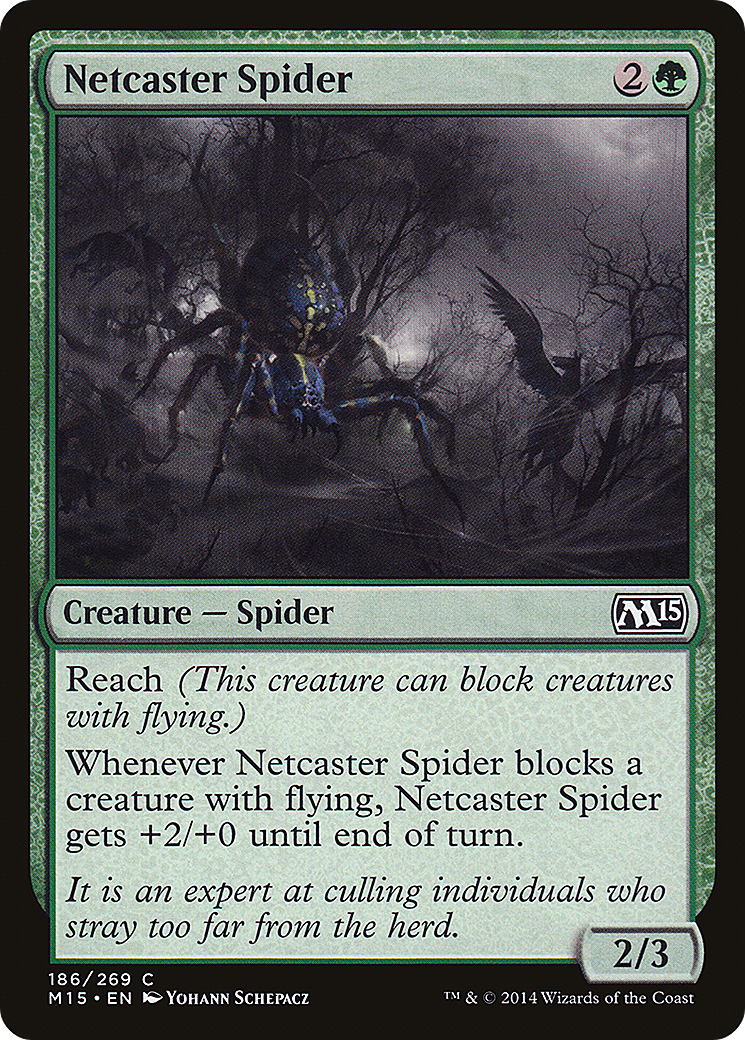 Netcaster Spider (M15-186) [Magic 2015] Foil
