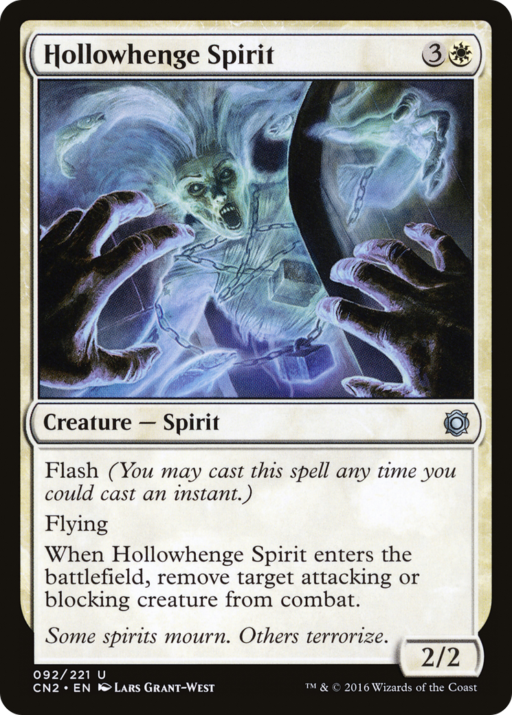 Hollowhenge Spirit (CN2-092) [Conspiracy: Take the Crown]