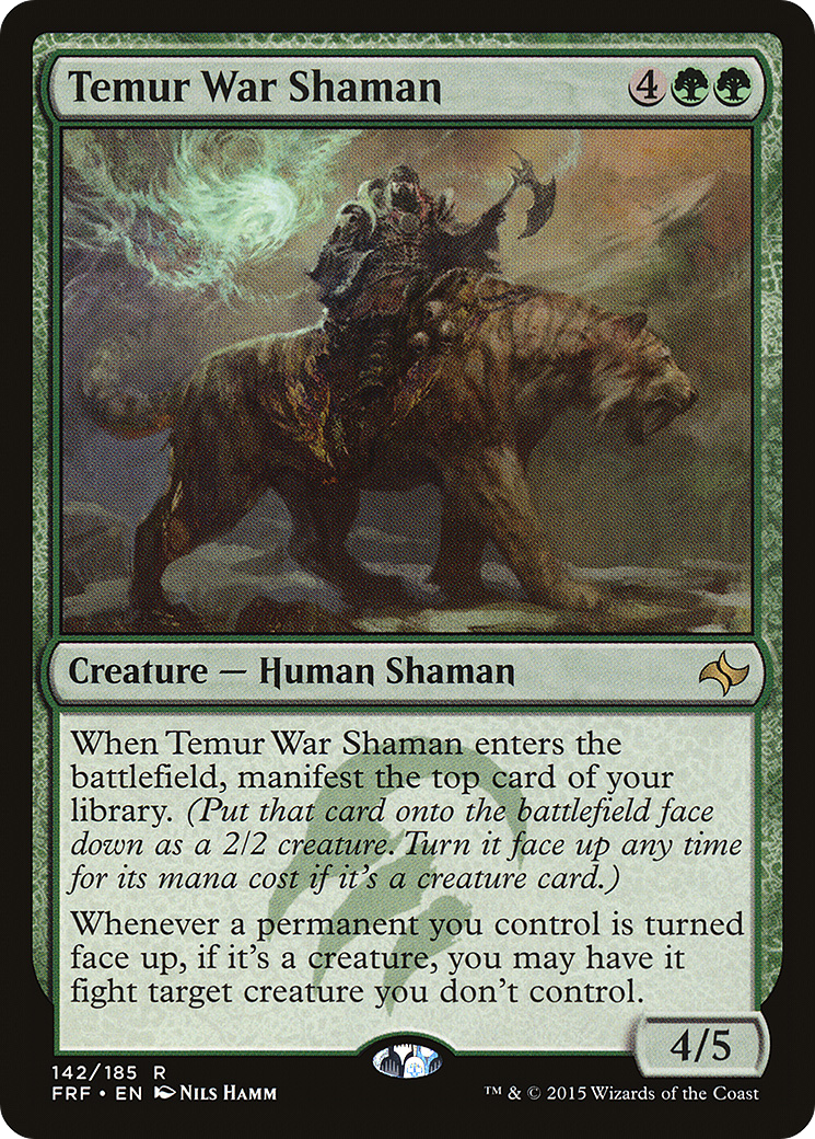 Temur War Shaman (FRF-142) [Fate Reforged] Foil