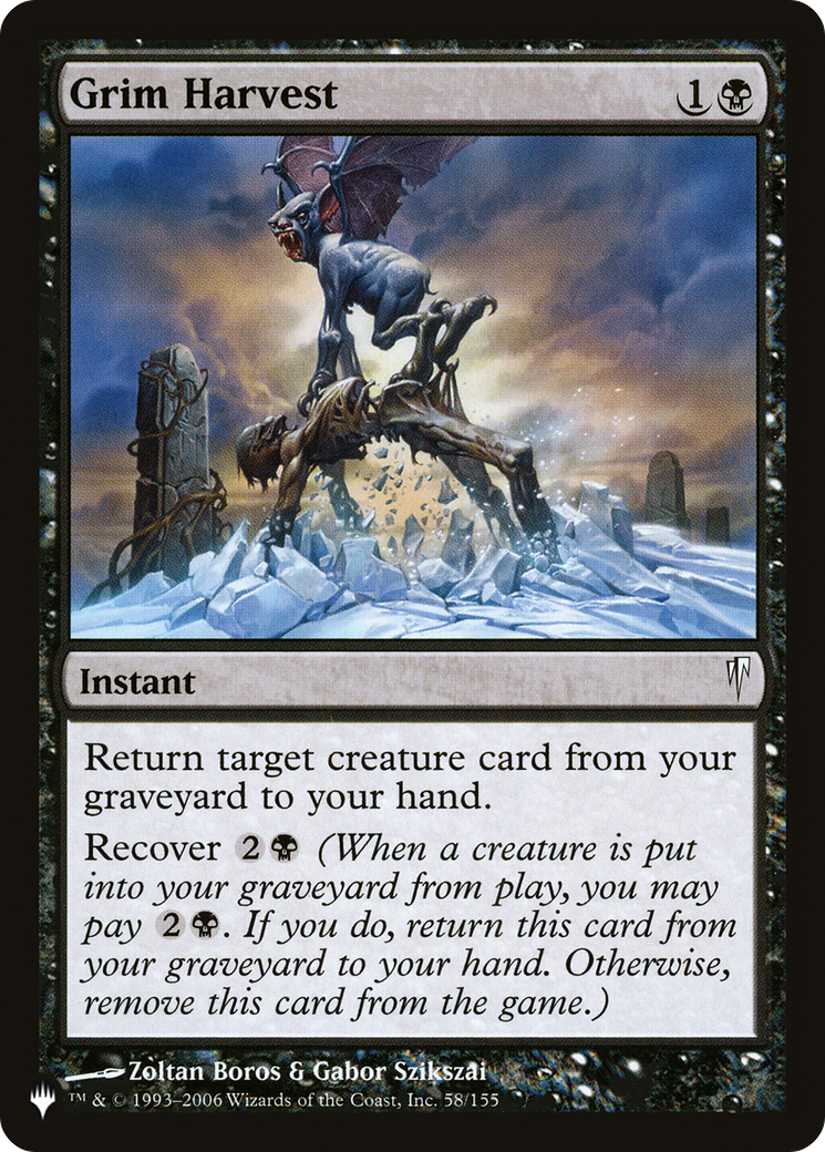 Grim Harvest (LIST-CSP-58) [The List]
