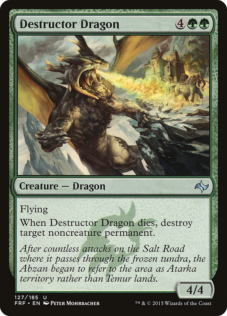 Destructor Dragon (FRF-127) [Fate Reforged] Foil