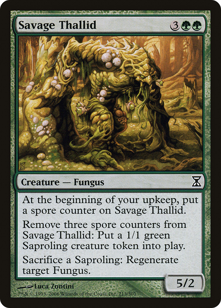 Savage Thallid (TSP-213) [Time Spiral]