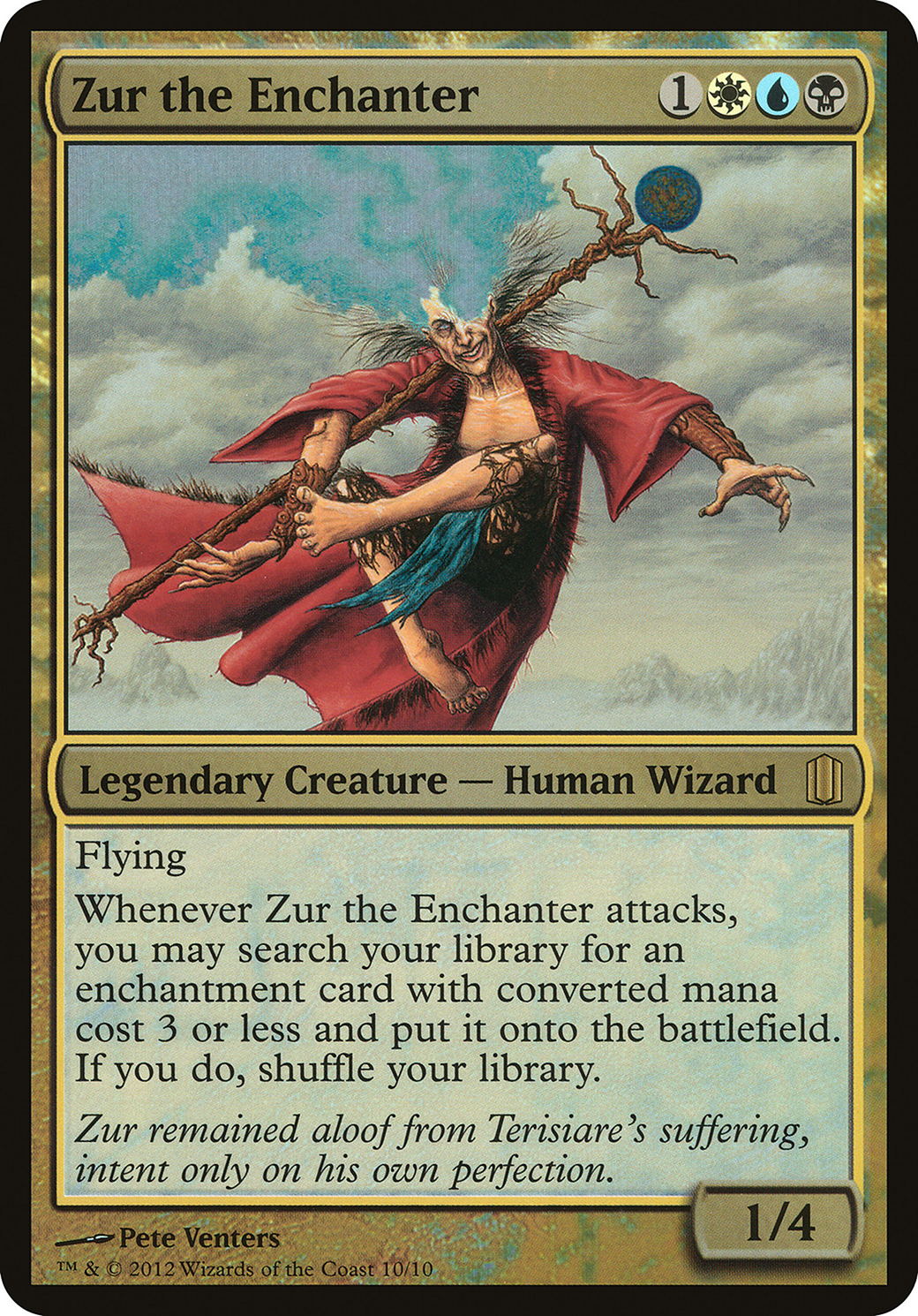 Zur the Enchanter (Commander's Arsenal) [Commander's Arsenal Oversized] Foil