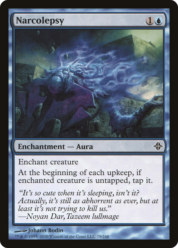Narcolepsy (ROE-079) [Rise of the Eldrazi] Foil