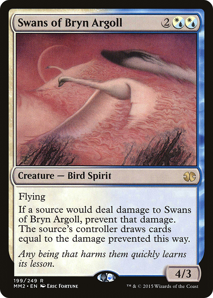 Swans of Bryn Argoll (MM2-199) [Modern Masters 2015] Foil