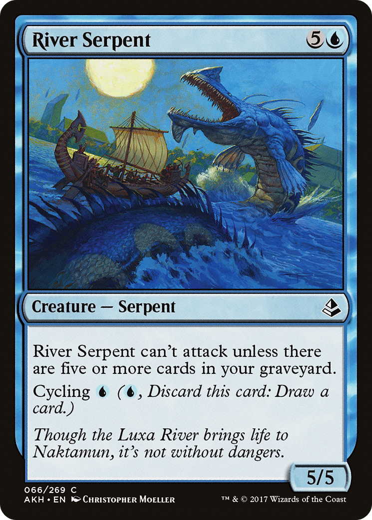 River Serpent (AKH-066) [Amonkhet]