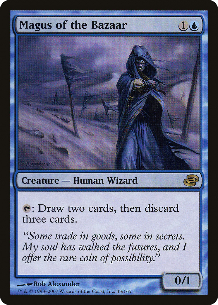 Magus of the Bazaar (PLC-043) [Planar Chaos] Foil
