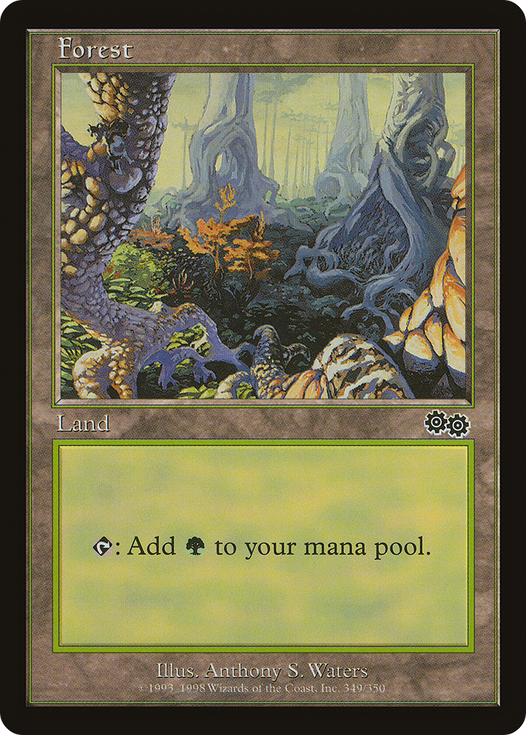 Forest (USG-349) [Urza's Saga]