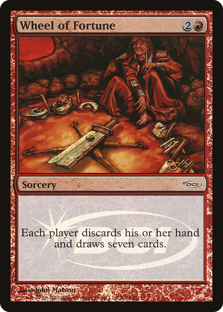 Wheel of Fortune (JDG-007) [Judge Gift Cards 2010] Foil