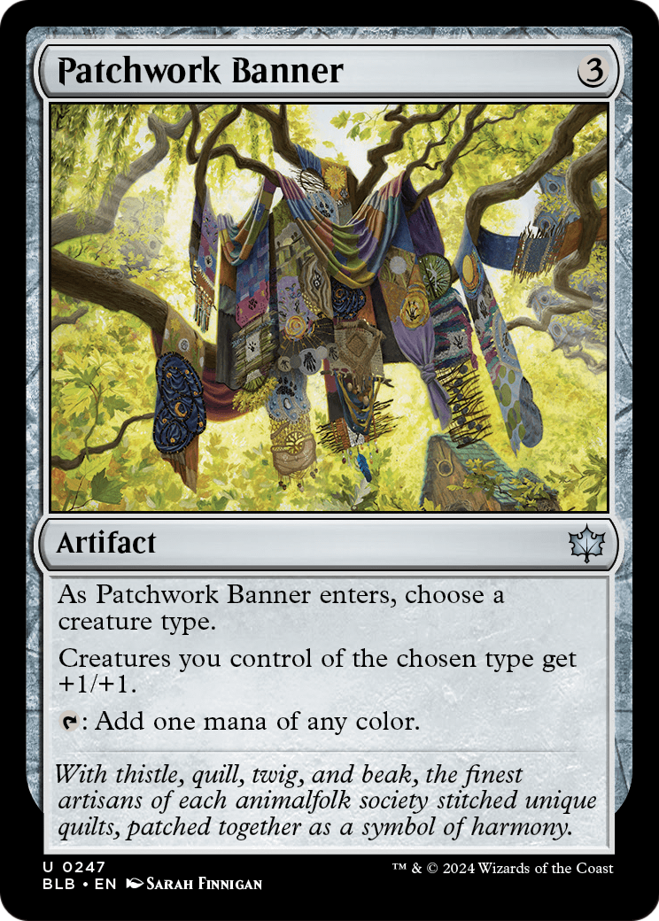 Patchwork Banner (BLB-247) [Bloomburrow]