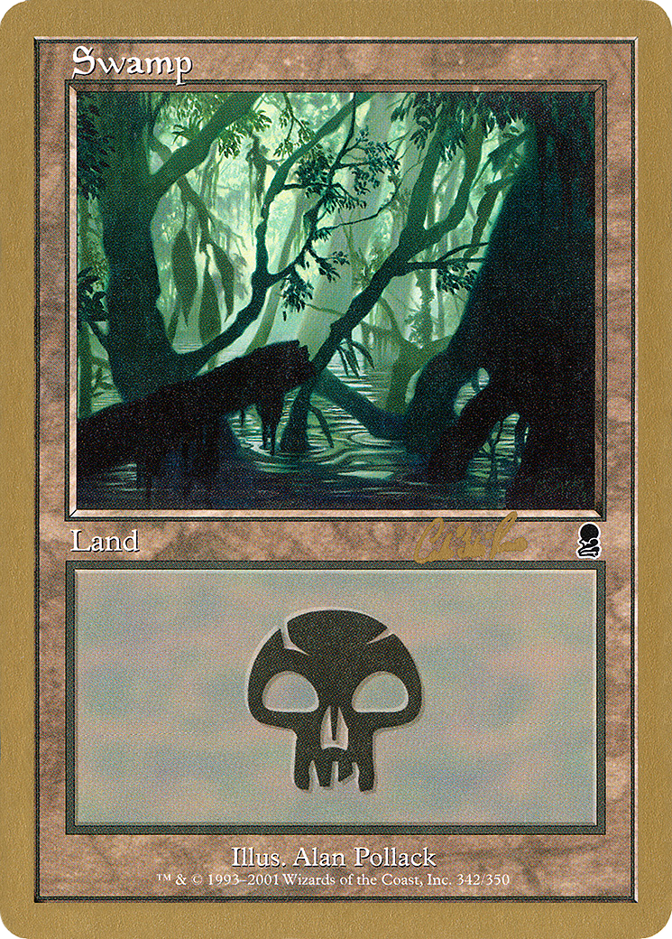 Swamp (342) - 2002 Carlos Romao (ODY) (WCD-CR342) [World Championship Decks 2002]