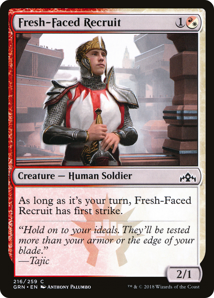 Fresh-Faced Recruit (GRN-216) [Guilds of Ravnica]