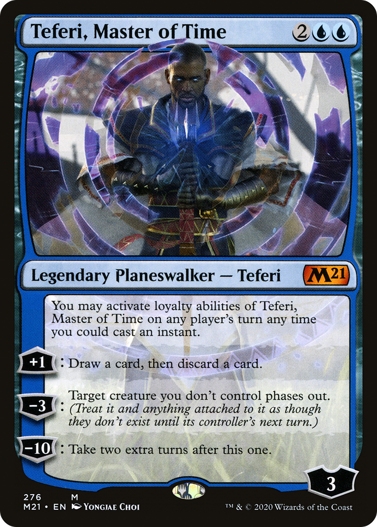 Teferi, Master of Time (M21-276) [Core Set 2021] Foil